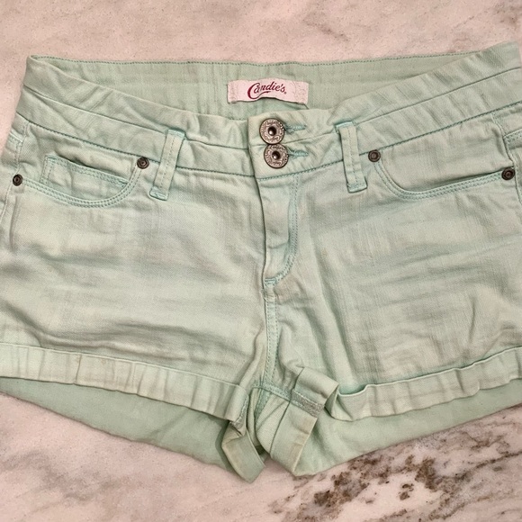 CANDIES • Mint Green Shorts, Size 3 - Picture 2 of 8